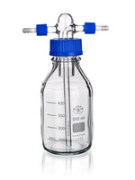 Premývačka podľa Drechslera s reagenčnou fľašou GL 45, 500 ml, SIMAX