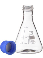 Erlenmeyer flask, conical, threaded, 100 ml, SIMAX