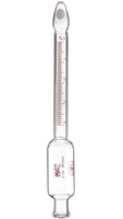 (MOQ! on request) Butyrometer Kohler - Funke, for cream, 5 ml, 0 - 20%, with verification sheet , SIMAX