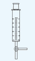 Stříkačka na plyn s 3-cestným kohoutem 100 ml - NZ 12,5 mm