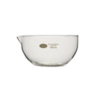 Evaporating dish, 120 mm, flat bottom, with spout, ACADEMY