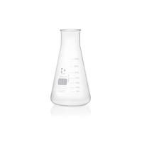 Erlenmeyer flask, conical, wide neck, 2000 ml, DWK