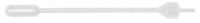 Pipeta Pasteurova, LDPE, 1,3 ml, pro analýzu moči, délka 140 mm, nesterilní, bal. 500 ks, RATIOLAB