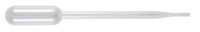 Pasteurova pipeta, LDPE, 6 ml Makro, dĺžka 148 mm, sterilná, jednotlivo balená, bal. 400 ks, RATIOLAB