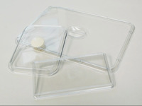 Lid, PS, crystal clear, for instrument tray 500 ml