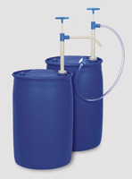 Barrel pump, PP, with discharge hose/stopcock, 80 cm