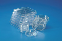 Petri dishes, dia. 90 mm, 4 sectors, sterile, pack. of 500 pcs