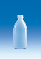 Láhev úzkohrdlá, PE-LD se šroubovacím uzávěrem, PE-LD, 250 ml, (bal. 50 ks)