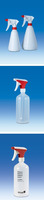 Spray bottle, PP, white, 400 ml, (pack. of 5 pcs)