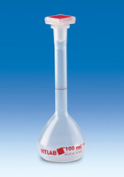 Volumetric flask, PMP, class B, with SJ 24/29, PP, 1000 ml