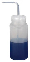 Wash bottle, PE, wide neck, 500 ml, HACH, (pack. of 6 pcs)