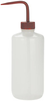 Wash bottle Nalgene, PE, narrow neck, 500 ml, yellow cap, HACH, (pack. of 6 pcs)