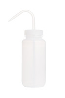 Fľaša mycí širokohrdlá, LDPE, 250 ml, (bal. 6 ks), LABSOLUTE®