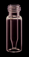 Vialka šroubovací s krátkým závitem ND9, čirá, 1. hydrolytická třída, 0,3 ml, 32 x 11,6 mm, s insertem "Base Bonded", (bal. 100 ks), LABSOLUTE®