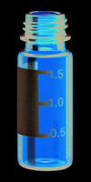 Liekovka skrutkovacia s krátkým závitom ND9, hnedá, 1. hydrolytická trieda, 1,5 ml, 32 x 11,6 mm, štítok a ryha, SureStop, (bal. 100 ks), LABSOLUTE®