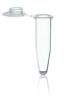Microtube, PCR, with flat cap, PP, clear, 0,5 ml, (pack. of 1000 pcs)