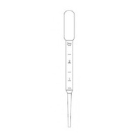 Pipette 203 S20, 3 ml with calibration, sterile, (pack. of 25 x 20 pcs)