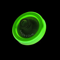 Filtr stříkačkový, pr. 17 mm, Nylon (PA), 0,20 µm, fialový kroužek, (bal. 100 ks), LABSOLUTE®