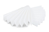 Papír filtrační pro kvalit., 292, skládaný, pr. 110 mm, (bal. 100 ks)