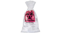 Sáček autoklávovatelný "BIOHAZARD", indikátor sterilizace, PP, 22 l, 400 x 780 x 0,05 mm, bal. 100 ks, RATIOLAB